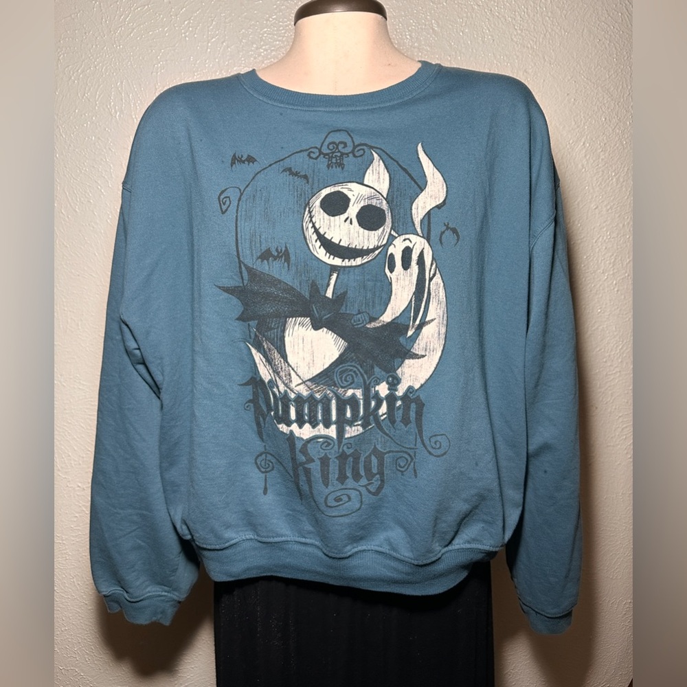 Disney Nightmare Before Christmas Jack Skellington Crewneck XL (Runs Small)